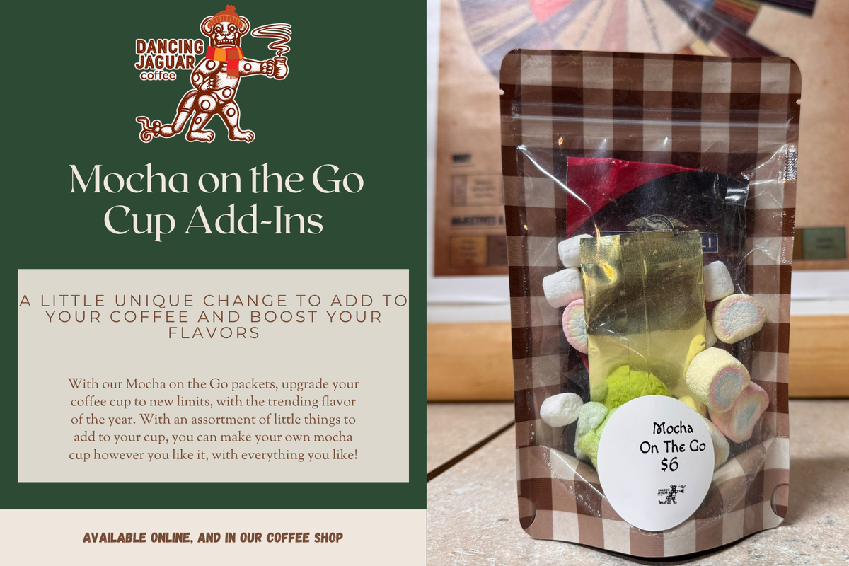 Dancing Jaguar's Snacks and Add-Ins Selection