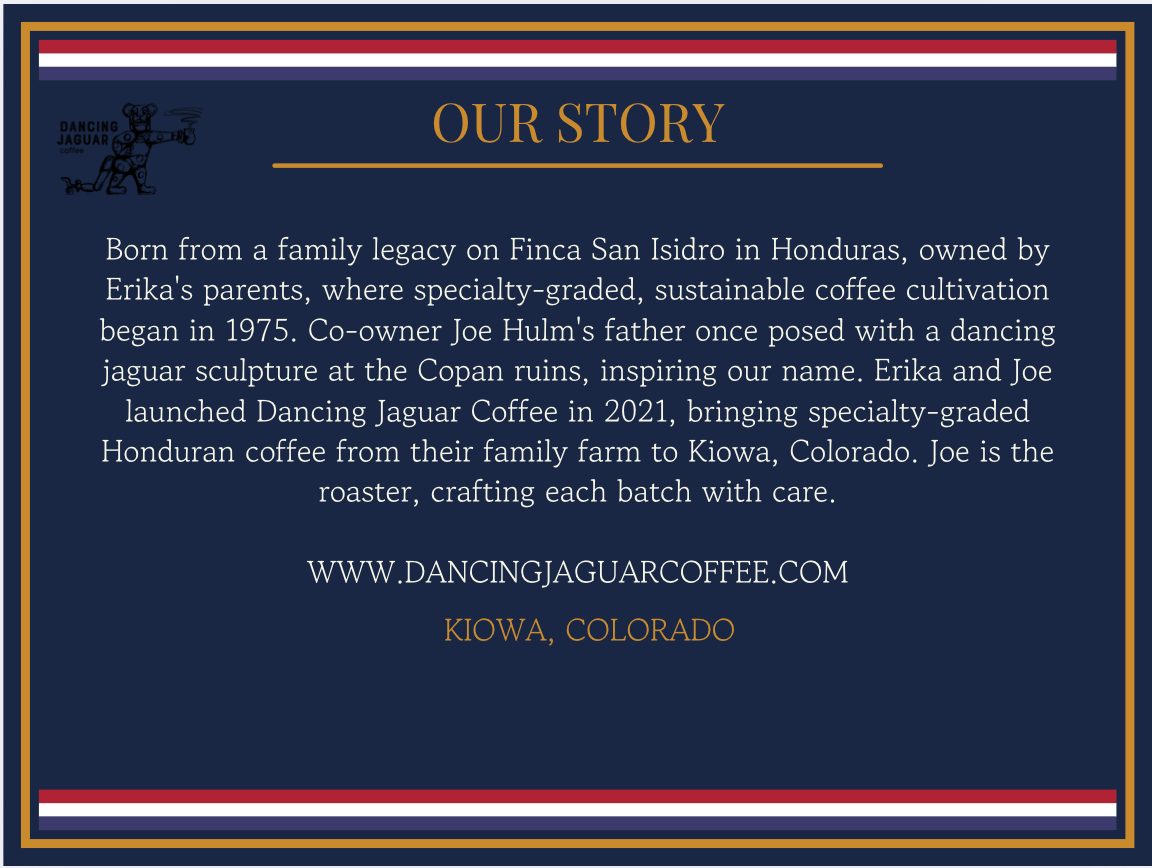 America 250 Dancing Jaguar Coffee Reserve (PRE ORDER< SHIPINGS STARTS ON JUNE 15)